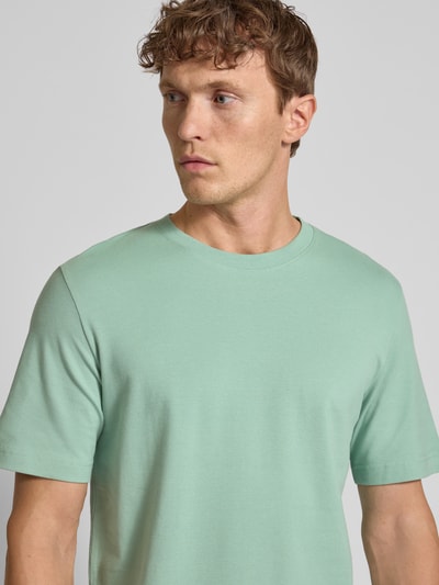 Tom Tailor T-shirt o kroju regular fit z mieszanki bawełny Miętowy 3