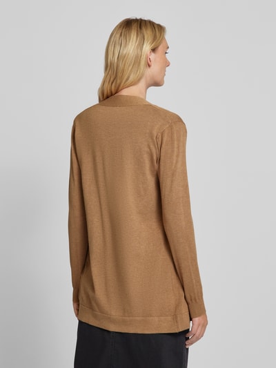 Soyaconcept Cardigan mit gerippten Abschlüssen Modell 'DOLLIE' Camel 5