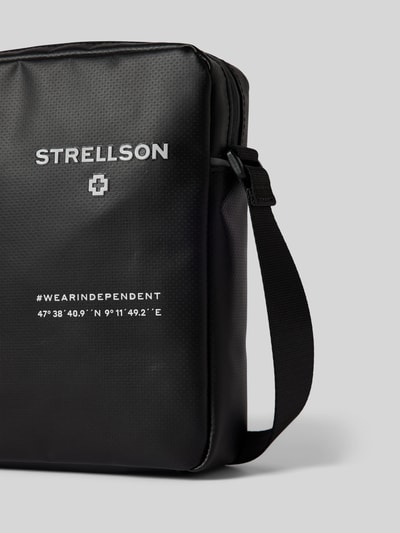 Strellson Umhängetasche mit Label-Print Modell 'marcus' Black 3
