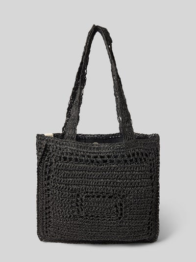Barts Torba shopper z detalem z logo model ‘MAHYA’ Czarny 4