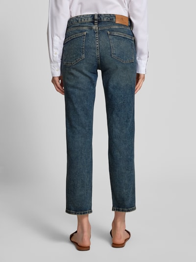 Lauren Ralph Lauren Straight fit jeans in used-look Jeansblauw - 5
