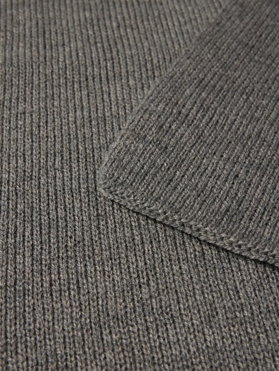 Jack & Jones Schal mit Label-Detail Mittelgrau Melange 2