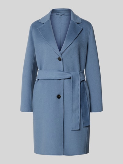 Marella Taillierter Mantel aus Woll-Mix Modell 'PANCIA' Rauchblau 2