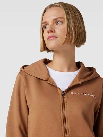 Gant Sweatjack met capuchon Camel - 3