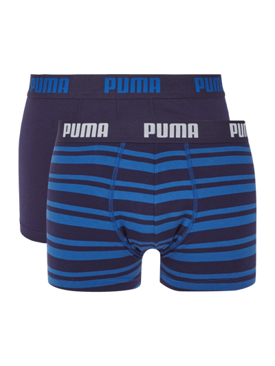 Puma Trunks mit Stretch-Anteil im 2er-Pack Blau 1