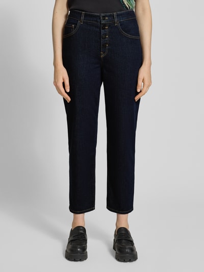Marc Cain Jeans met 5-pocketmodel Donkerblauw - 4