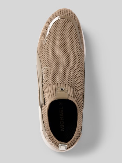 MICHAEL Michael Kors Slip-on-Sneaker mit Label-Detail Modell 'SAMI' Taupe 3