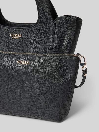 Guess Handtasche mit Label-Applikation Modell 'HELINA' Black 3