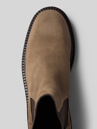 Marc O'Polo chelsea boots van echt suède model 'PHIA 14' Beige - 3