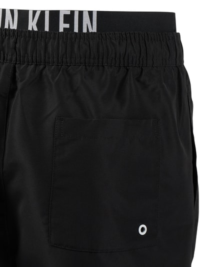 Calvin Klein Underwear Badehose mit elastischem Logo-Bund Black 4