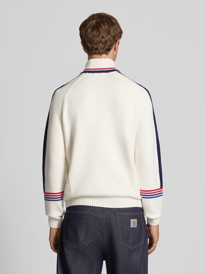 Ellesse Gebreide pullover met opstaande kraag, model 'PELLINI' Offwhite - 5