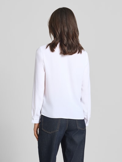 Marc Cain Regular Fit Bluse mit Brusttaschen Weiss 5