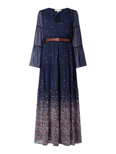 MICHAEL Michael Kors Maxi-jurk met bloemenmotief  Marineblauw - 2