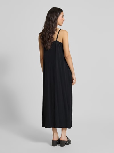 Vero Moda Sukienka casualowa o lejącym kroju z mieszanki bawełny Czarny 5