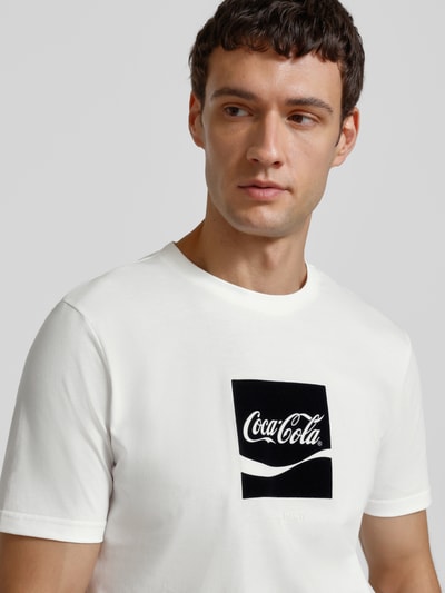 Antony Morato T-shirt met labelprint Wit - 3