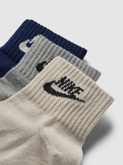 Nike Socken mit Label-Print im 3er-Pack Modell 'EVERYDAY Essential' Offwhite Melange 2