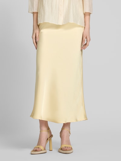 Neo Noir Maxirok met elastische band, model 'Vicky' Pastelgeel - 4