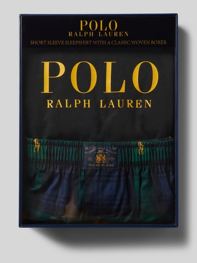 Polo Ralph Lauren Underwear Pyjama mit Label-Print Black 4