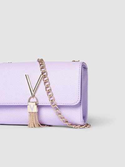 VALENTINO BAGS Schoudertas met labeldetails, model 'DIVINA' Lila - 2