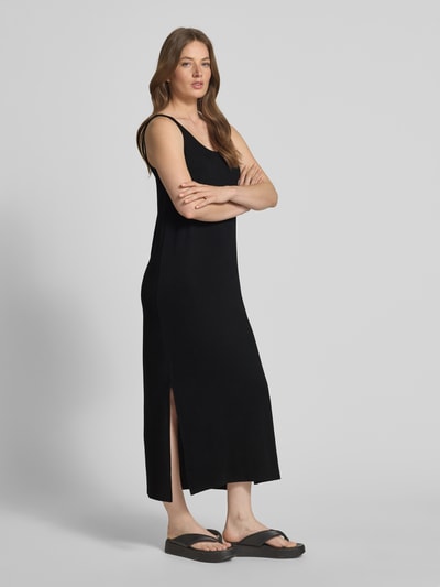 Armedangels Slim Fit Midikleid aus Jersey Modell 'MAELIAA SOLID' Black 1