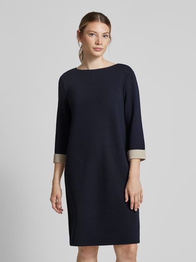 Betty Barclay Knielanges Kleid mit Rundhalsausschnitt Marine 4