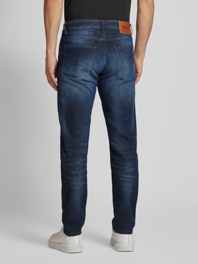 BOSS Orange Regular Fit Jeans mit Label Detail Modell Selvedge jeansblau online kaufen