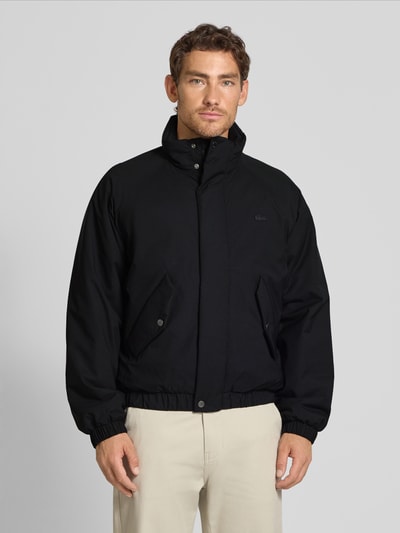 Lacoste Regular Fit Bomberjacke mit Stehkragen Black 4