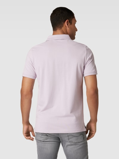 Tom Tailor Poloshirt aus Baumwolle mit Label-Detail Flieder 5