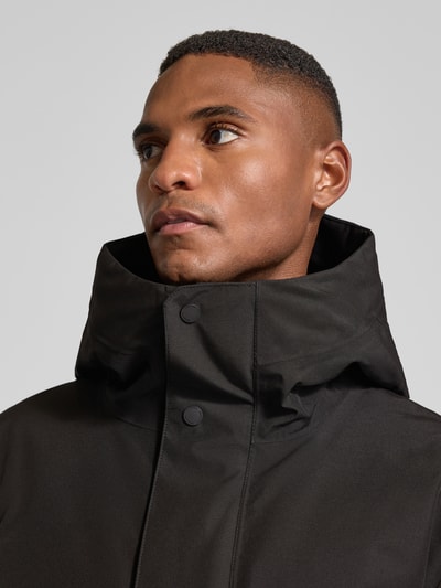 Didriksons Jack met klepzakken, model 'LIAM' Zwart - 3