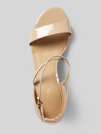 MICHAEL Michael Kors Sandalen met blokhak, model 'SOPHIE FLEX' Beige - 4