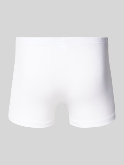 Götzburg Wäsche Boxershorts mit Label-Detail Weiss 3