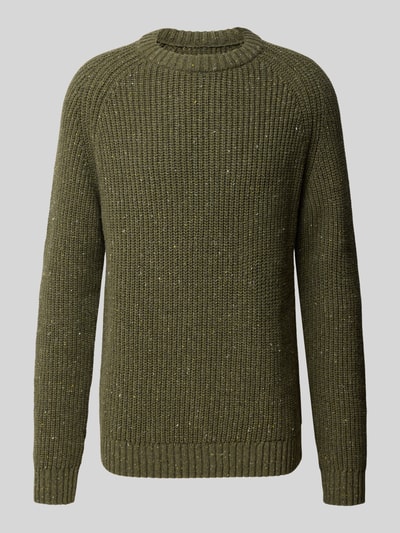 ARMEDANGELS Pullover mit Raglanärmeln Modell 'KIAANO' Khaki 1