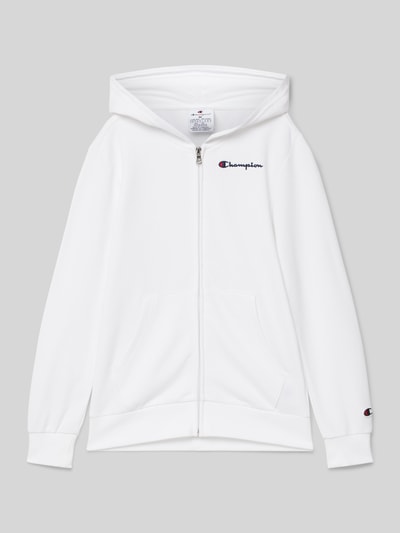 CHAMPION Sweatjacke mit Kapuze Weiss 1