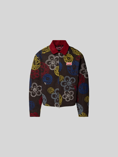 Kenzo Jacke mit Reißverschluss Schoko 2