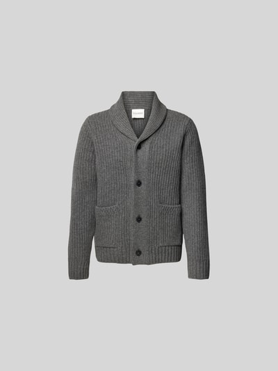 Closed Cardigan aus reiner Wolle Dunkelgrau Melange 2