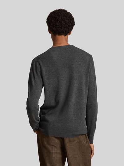 Polo Ralph Lauren Regular Fit Pullover aus reiner Wolle Anthrazit 6