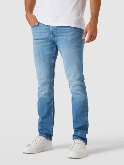 BOSS Orange Slim fit jeans in 5-pocketmodel, model 'Delaware' Lichtblauw - 4