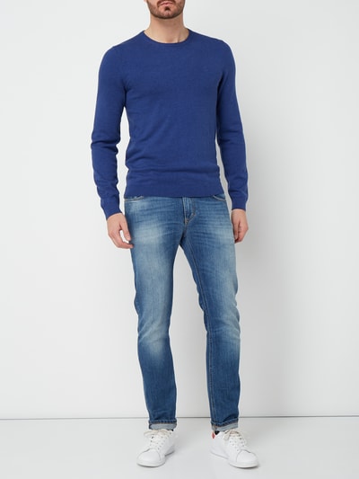 MCNEAL Pullover aus Organic Cotton Metallic Blue 1