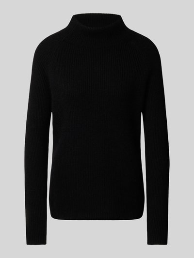 Fynch-Hatton Pullover van kasjmier met opstaande kraag Zwart - 2