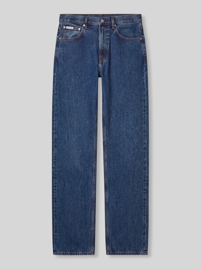 Calvin Klein Jeans Straight Fit Jeans aus reiner Baumwolle im 5-Pocket-Design Jeansblau 2