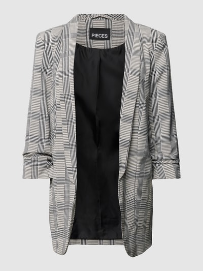 Pieces Blazer met dierenprint, model 'BOSELLA' Zwart - 2