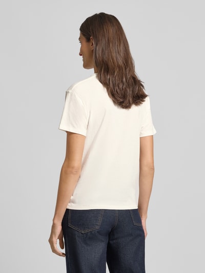 Polo Ralph Lauren T-shirt met labelprint Offwhite - 5