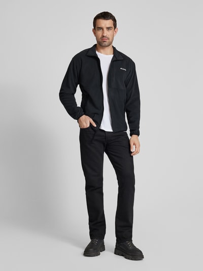 COLUMBIA Sweatjack met labeldetails Zwart - 1