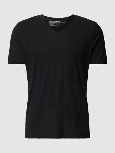 MCNEAL T-Shirt in melierter Optik Black 2