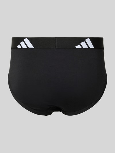 adidas Sportswear Slip met elastische band met logo in een set van 3 stuks, model 'Active Flex' Zwart - 3
