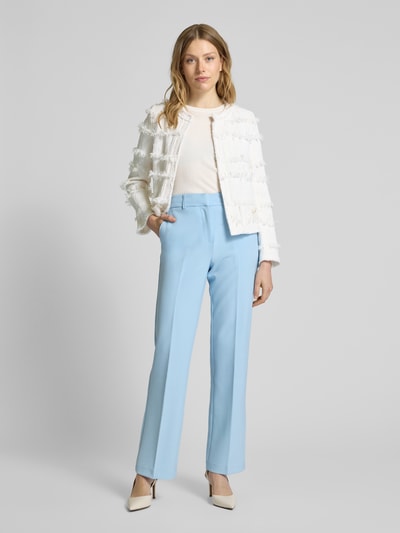 Luisa Cerano Blazer mit Strukturmuster Offwhite 1