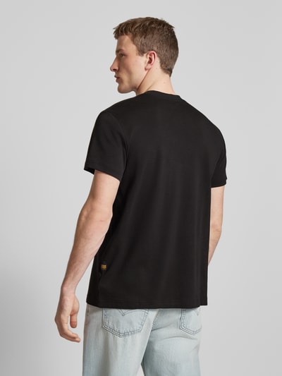 G-Star Raw T-Shirt mit Label-Print Black 5