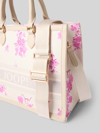 JOOP! Handtas met labelprint, model 'mazzolino fiore aurelia' Middengrijs - 3