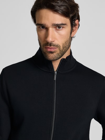 bugatti Sweatjacke mit Stehkragen Black 3