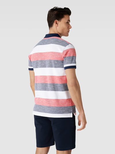 MCNEAL Poloshirt in colour-blocking-design Rood - 5